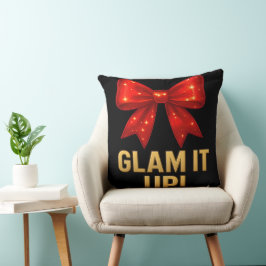 Cojín Decorativo Glam It Up Sparkle Bow — Confianza energética