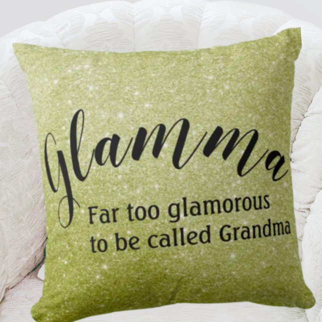 Cojín decorativo Glamma purpurina (Subido por el creador)