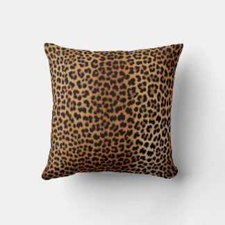 Cojín Decorativo Glamoratti Leopard Print Throw Pillow