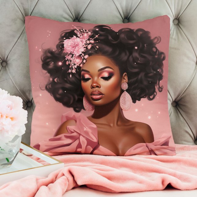 Cojín Decorativo Glamour de color rosa (Subido por el creador)