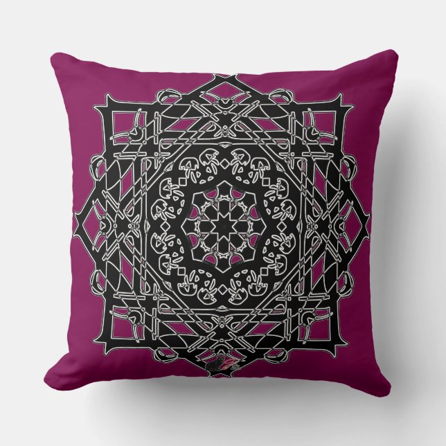 Cojín Decorativo Glifo Octa Heroico (Anverso)