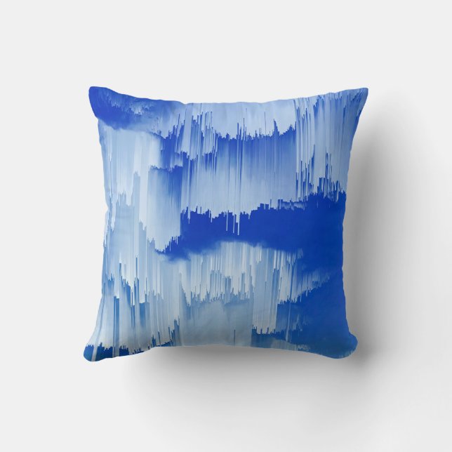 Cojín Decorativo Glitch Sunset Landscape Decor (Reverso)