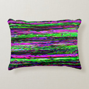 Cojín Decorativo Glitch tech abstract pattern