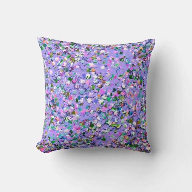 Cojín Decorativo Glitter Multicolor Grit (Anverso)
