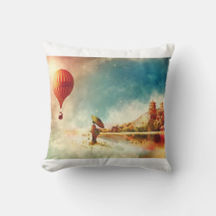 Cojín Decorativo Globo de aire caliente en Japón