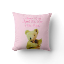 Globo de osito de peluche rosa para baby shower