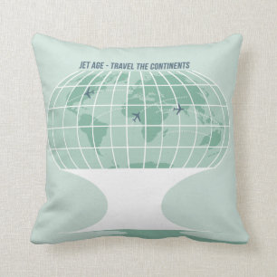 Cojín Decorativo Globo retro