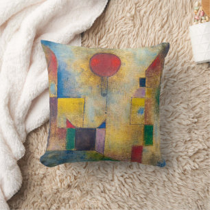 Cojín Decorativo Globo Rojo Paul Klee