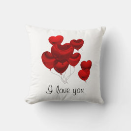 Cojín Decorativo Globos cardíacos Te Amo Cushion / Pillow