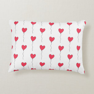 Cojín Decorativo Globos del corazón