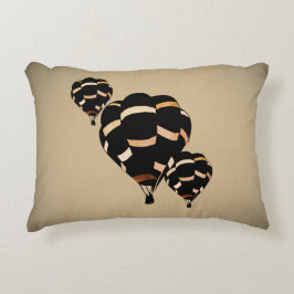 Cojín Decorativo Globos Vintage de aire caliente