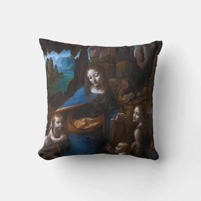 Cojín Decorativo Gloria a Jesús y María (Anverso)