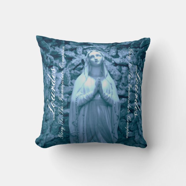 COJÍN DECORATIVO GLORIA A LA CONCEPCIÓN IMMACULADA (Anverso)