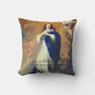 Cojín Decorativo Gloria a María y la inmaculada concepción