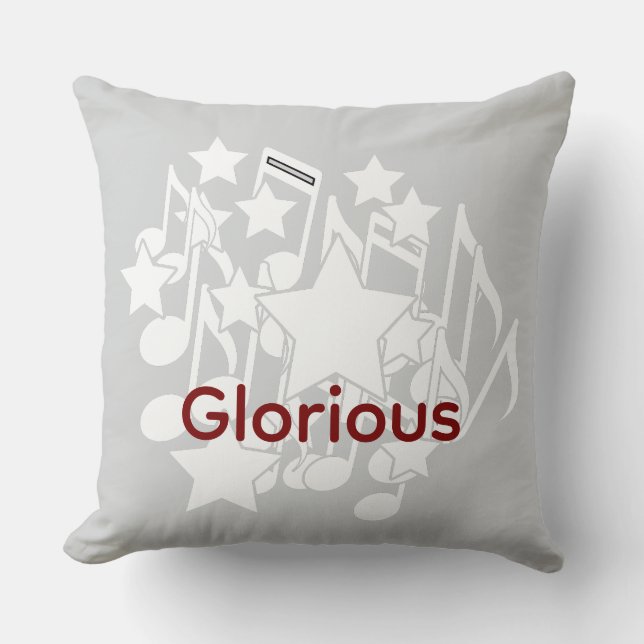 Cojín Decorativo Glorioso Embellecido (Anverso)