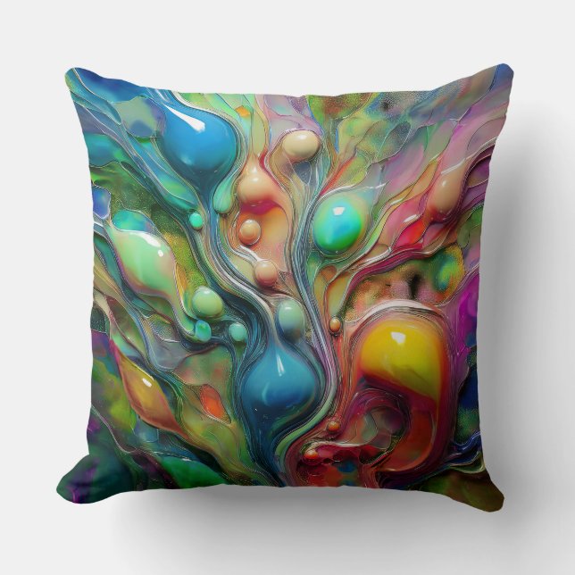 Cojín decorativo Glossy Spheres (Anverso)