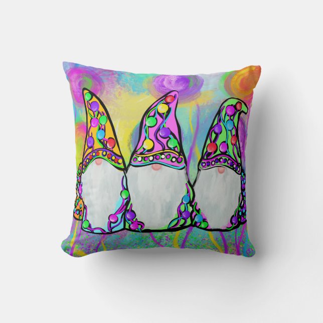 COJÍN DECORATIVO GNOME (Anverso)