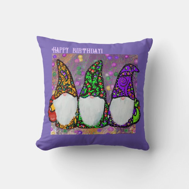 COJÍN DECORATIVO GNOME (Anverso)