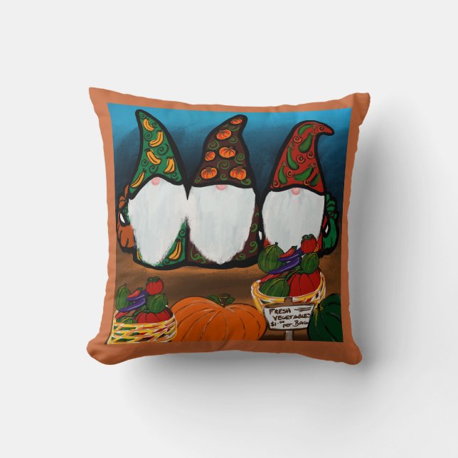 COJÍN DECORATIVO GNOME (Anverso)