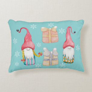 Cojín Decorativo Gnome de Navidad de Cute Vintage