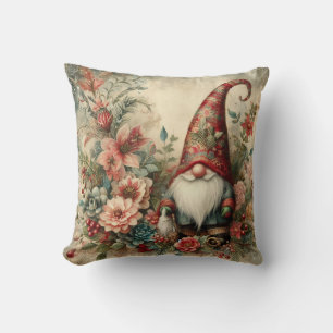 Cojín decorativo Gnome de Navidades clásicos