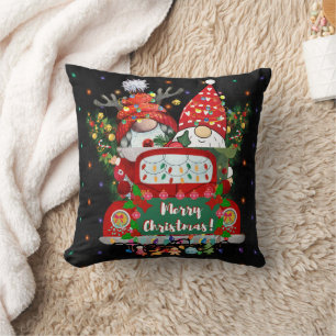 Cojín decorativo Gnome navideño