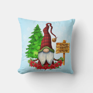 Cojín Decorativo Gnome Sweet Gnome Winter Throw