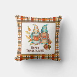 Cojín decorativo Gnomes de Acción de Gracias