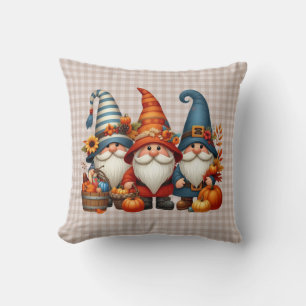 Cojín decorativo Gnomes de otoño