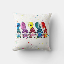 Cojín Decorativo Gnomes felices