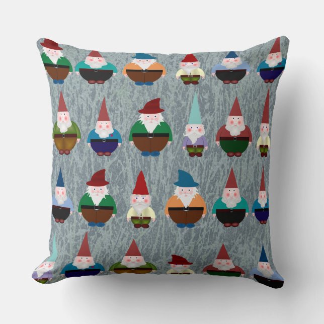 Cojín Decorativo Gnomes Pillow (Anverso)