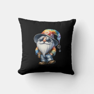Cojín Decorativo Gnomo hippie