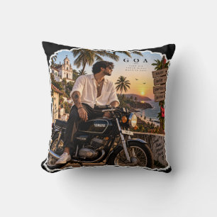 Cojín Decorativo Goa • Aire Salado Mentes Claras Días Felices • Mis