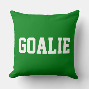 Cojín Decorativo GOALIE Diversión Años 70 Texto Blanco Atlético Sob
