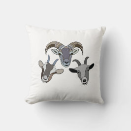 Cojín Decorativo Goat Animal Funny Goat