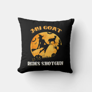 Cojín Decorativo Goat Shotgun Scary Halloween