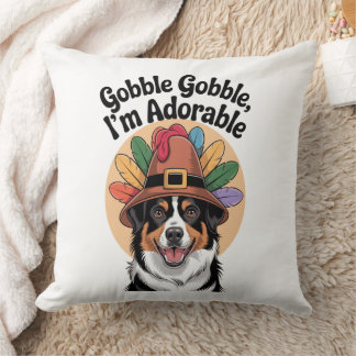 Cojín Decorativo Gobble Gobble, soy Adorable