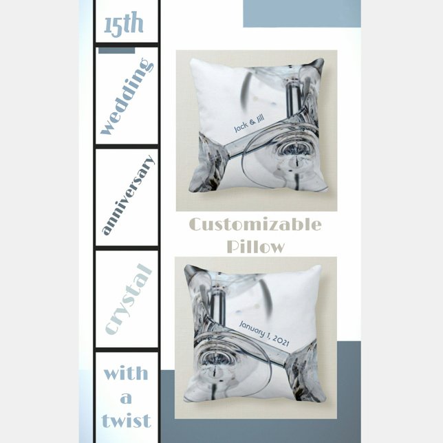 Cojín Decorativo Goblets de vino cristalino derretido (Subido por el creador)