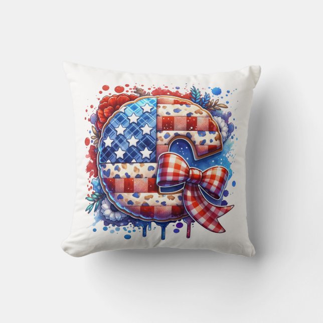 Cojín Decorativo God Bless America (Anverso)