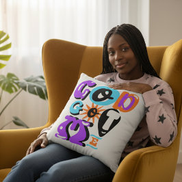 Cojín Decorativo God Got Me Retro Christian Faith Style