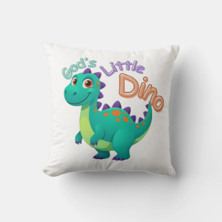 Cojín Decorativo God’s Little Dino Pillow
