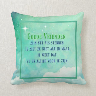 Cojín Decorativo Goede Vrienden zijn net als sterren