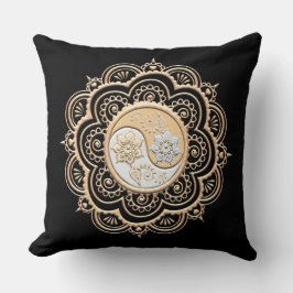 Cojín Decorativo Gold & Silver Mandala