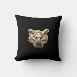 Cojín Decorativo Golden Cat – goldene Katze – vergoldeter Kater