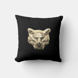 Cojín Decorativo Golden Cat – goldene Katze – vergoldeter Kater