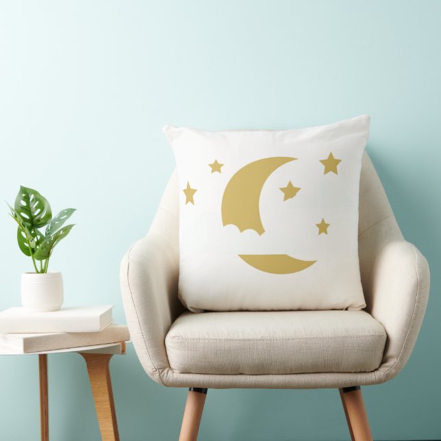 Cojín Decorativo Golden Crescent Moon Pillow (Silla)