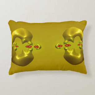 Cojín Decorativo ~GOLDEN FINGERS ~ Diseño fractal ~ ~