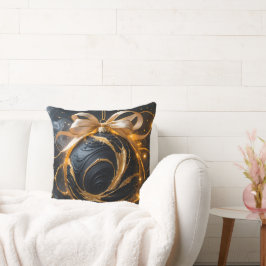 Cojín Decorativo Golden Ornament Glamour Throw Pillow