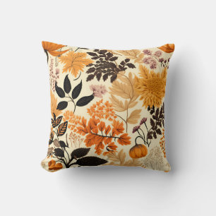 Cojín Decorativo Golden Otumn Floral Medley