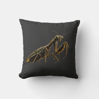 Cojín Decorativo Golden Praying Mantis Black & Gold